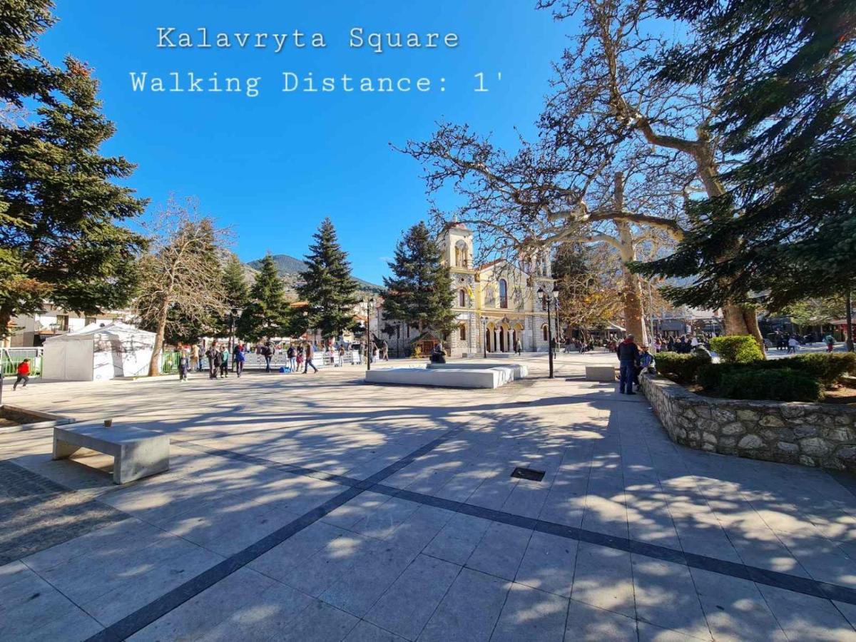 Papastavrou Apartments Kalavryta Buitenkant foto
