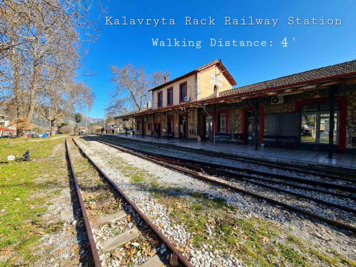 Papastavrou Apartments Kalavryta Buitenkant foto